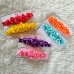 BABY FLORAL HEADBANDS. (1pc)