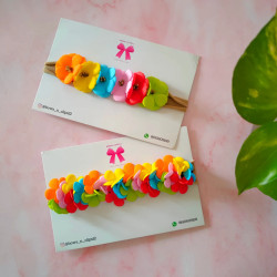 Multiclr floral headband✨♥️...