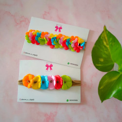 Multiclr floral headband✨♥️ (Combo)