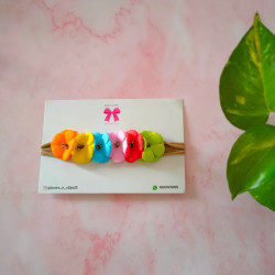 Multiclr floral headband✨♥️ (Combo)
